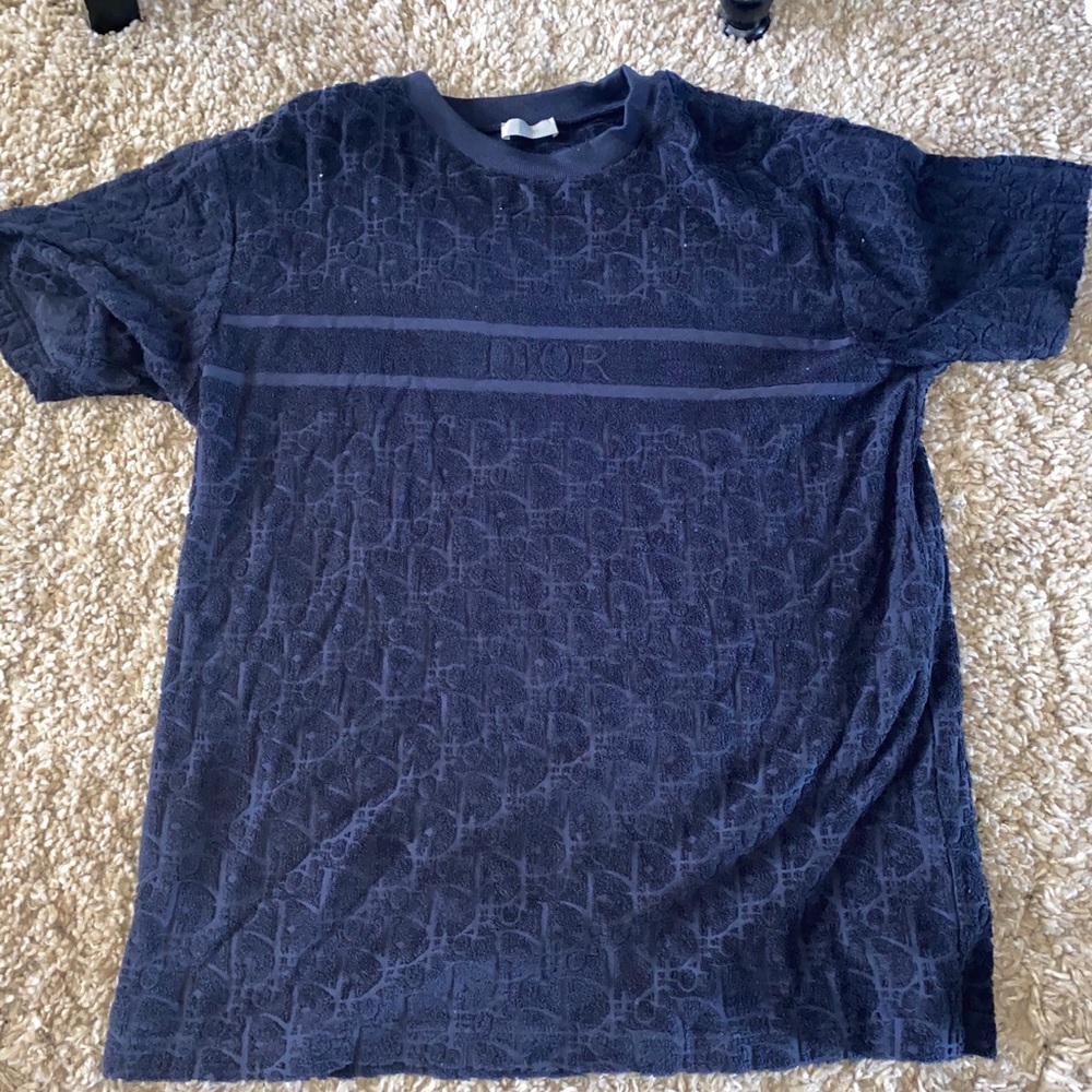 Dior Oblique Terry Cotton Shirt